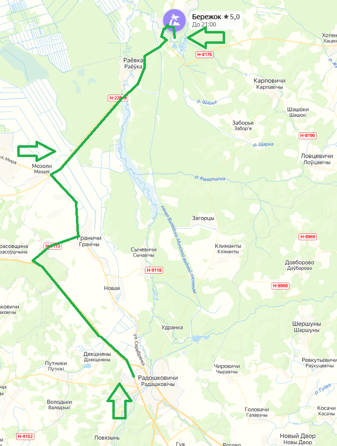 Карта проезда