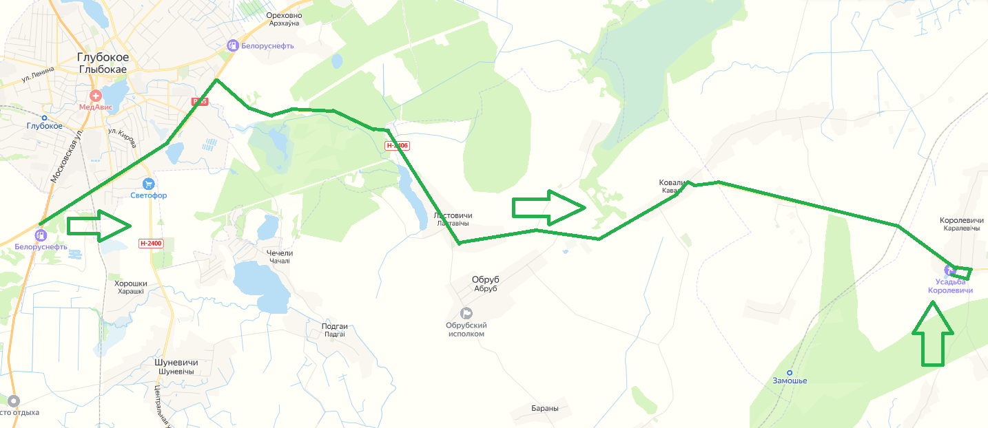 Карта проезда